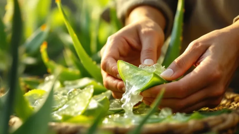 Esqueça os mitos: o segredo para colher gel de aloé vera sem danificar a planta