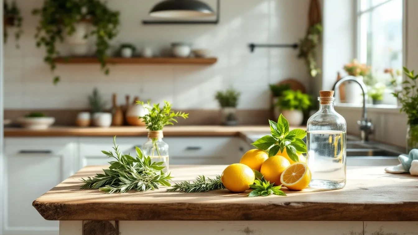 Estes ingredientes naturais mantêm a casa limpa sem esforço