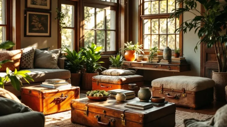 Nem reciclagem nem lixo, estas ideias transformam malas antigas em decoração