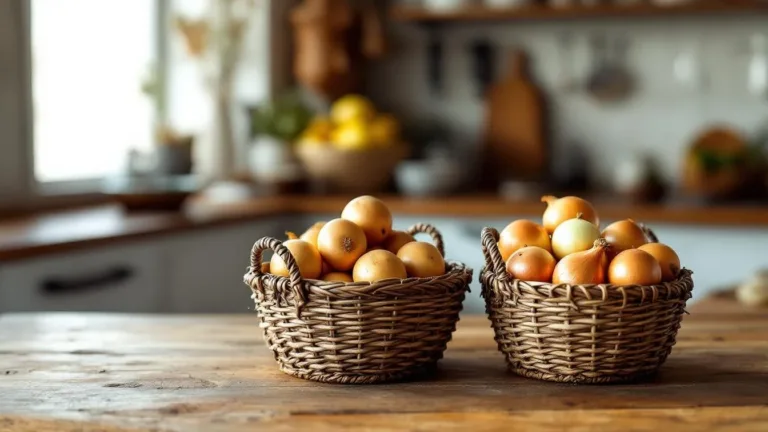Um chef revela porque juntar batatas e cebolas é um erro de conservação